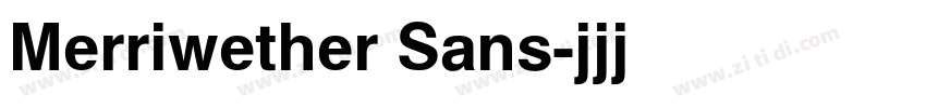 Merriwether Sans字体转换